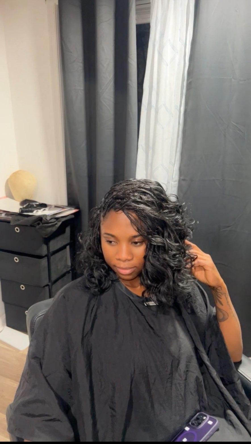 French Curls Boho Bob